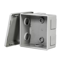 Puszka Natynkowa Hermetyczna z Pokrywą Klik 6 Dławików IP44 PAWBOL