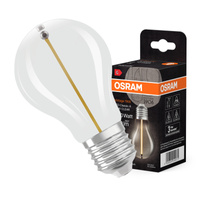 Żarówka LED Dekoracyjna A60 E27 1.8W = 10W 100lm 2700K Ciepła 320° Filament Vintage 1906 Osram