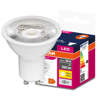 Żarówka LED PAR16 Reflektor GU10 4.5W = 50W 350lm 3000K Ciepła 36° VALUE Osram