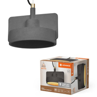 Lampa Wisząca Dekoracyjna Oprawa Oświetleniowa Ozdobna Beton E27 Szara LEDVANCE 