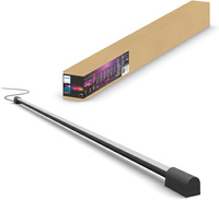 Lampa Liniowa LED Light Bar TUBA 140cm Gradient 20W 1800lm IP20 White and Color Ambiance RGB + TW Czarna Inteligentna SMART Zigbee Bluetooth Play Tube Philips HUE