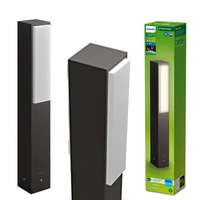 Lampa Ogrodowa LED Słupkowa Przyścieżkowa STRATOSPHERE 3,8W 4000K Neutralna IP44 Antracyt PHILIPS