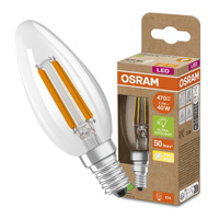 Żarówka LED B35 Świeczka E14 2.5W = 40W 470lm 2700K Ciepła 300° 188lm/W CLASSIC ENERGY EFFICIENCY Osram