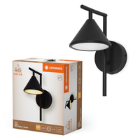 Lampa LED Ścienna Sufitowa Kinkiet Oprawa Natynkowa 5W 180lm CCT Dekoracyjna Czarny Fuji Ledvance