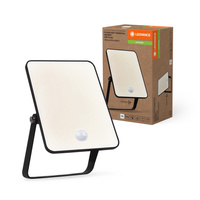 Naświetlacz LED Reflektor Zewnętrzny Lampa 20W 1800lm 4000K IP65 Czarny z Czujnikiem Ruchu i Zmierzchu Essentials Ledvance