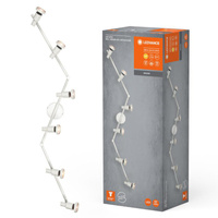 Lampa Sufitowa Ścienna LED Spot Reflektor 6-Punktowy Regulowany 20.4W GU10 Biały LEDVANCE