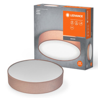 Plafon Lampa Sufitowa Natynkowa E27 Brązowy 40cm Orbis Ledvance