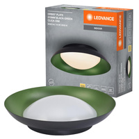 Plafon Lampa Łazienkowa Sufitowa Natynkowa 19W 1000lm 3000K Ciepła Czarny Zielony IP20 Ściemnialna Obris Ledvance