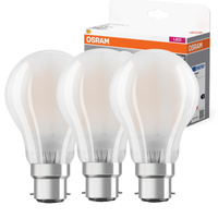 3x Żarówka LED A60 E27 6.5W = 60W 806lm 2700K Ciepła 300° BASE Osram