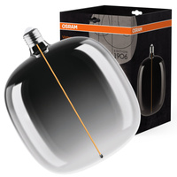 Żarówka LED Dekoracyjna E27 4.8W = 10W 100lm 1800K Ciepła 320° Dymiona Filament Ściemnialna Vintage 1906 Osram