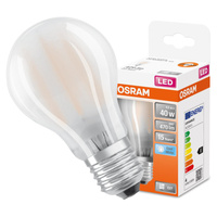 Żarówka LED A60 E27 4W = 40W 470lm 4000K Neutralna 300° Retrofit Filament CLASSIC Osram