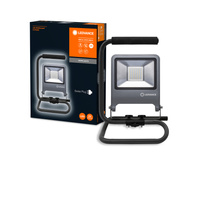 Naświetlacz Reflektor LED Lampa Akumulatorowy Przenośny Roboczy 50W 4500lm 4000K IP65 Grafitowy Worklight Ledvance