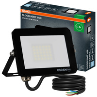 Naświetlacz LED Halogen Zewnętrzny Reflektor 30W 6500K 2700lm IP65 FLOODLIGHT LUX OSRAM