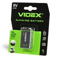 Bateria Alkaiczna Videx 6LR61 9V Blister 1szt