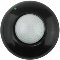 Czujnik Ruchu i Zmierzchu PIR 360° 6m Sufitowy Czarny