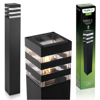 Lampa Ogrodowa Słupek Zewnętrzny Stojący E27 LED TAXUS 2 50cm LUMILED