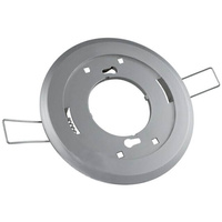 Oprawa podtynkowa stała okrągła srebrna GOLDLUX (Polux) GX53 tworzywo sztuczne