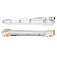 Lampa Oprawa Hermetyczna LED Pyłoszczelna 20W 2400lm 4000K Neutralna IP65 IK08 Szary Dampproof Ledvance