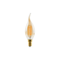 Żarówka LED E14 Świeczka C35 6W 470lm 2200K Ciepła 360° BULB VINTAGE 10592 Nowodvorski