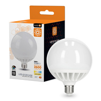 Żarówka LED E27 Kula 24W 2600lm 3000K Ciepła 270° Kobi