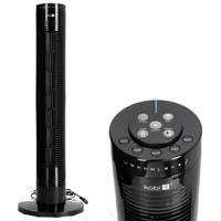 Wentylator Kolumnowy Tuba Cyrkulator Powietrza Wiatrak Stojący Biały 81cm 45W