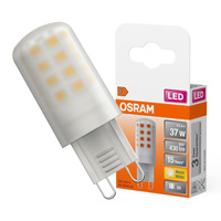Żarówka LED Kapsułka G9 4.2W = 37W 430lm 2700K Ciepła 300° LED PIN Osram