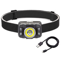 Latarka Czołowa LED Akumulatorowa z czujnikiem ruchu XTE 5W + COB 10W VA0025 VAYOX