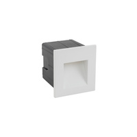 Lampa Ogrodowa Zewnętrzna Kinkiet Elewacyjny Oprawa Podtynkowy LED 3W 190lm 3000K Ciepła Biała Wodoodporna IP44 Nowoczesna STEP 6908 Nowodvorski