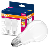 2x Żarówka LED A60 E27 8W = 60W 806lm 3000K Ciepła 180° VALUE CLASSIC Osram