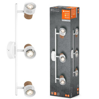 Lampa Sufitowa LED Ścienna Reflektor Kinkiet Ozdobny Dekoracyjny 10.2W Biały Spot LEDVANCE