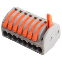 Złączka Instalacyjna Szybkozłączka na PRZEWÓD typu DRUT LINKA 8x 0,14-4,0mm