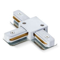 Łącznik Elektryczny do Szynoprzewodów typ T Biały VIDEX