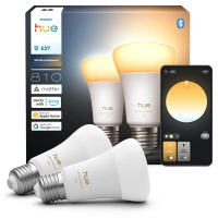 2x Żarówka LED E27 A60 6W = 60W 810lm 1800-20000K CCT SMART Inteligentna Bluetooth ZigBee White Ambiance Philips HUE