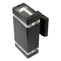 Lampa Ogrodowa Kinkiet Elewacyjny góra dół 2xGU10 VELA IP54