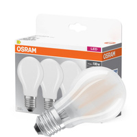 3x Żarówka LED A60 E27 11W = 100W 1521lm 4000K Neutralna 300° BASE Osram