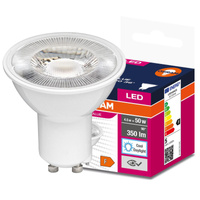 Żarówka LED PAR16 Reflektor GU10 4.5W = 50W 350lm 6500K Zimna 36° VALUE Osram