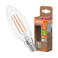 Żarówka LED B35 Świeczka E14 2.2W = 40W 470lm 4000K Neutralna 320° 214lm/W CLASSIC ENERGY EFFICIENCY Osram