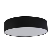 Lampa Sufitowa Plafon Oprawa RONDO BLACK Okrągła Biało-Czarna 61cm 15W 4xE27 1587 TK Lighting