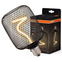 Żarówka LED Dekoracyjna E27 3.5W = 14W 130lm 1800K Ciepła 320° Filament Ściemnialna Decor Osram