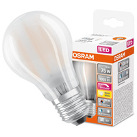 Żarówka LED A60 E27 7.5W = 75W 1055lm 2700K Ciepła CRI90 300° Filament Ściemnialna SUPERSTAR PLUS CLASSIC Osram