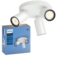 Lampa Sufitowa Reflektor Natynkowy 3x GU10 Biała Pongee Philips