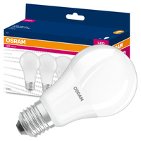 3x Żarówka LED A60 E27 10W = 75W 1055lm 2700K Ciepła 200° VALUE CLASSIC Osram