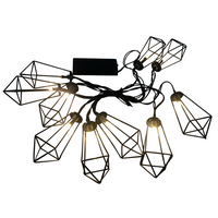 Girlanda Ogrodowa LED Bateryjna 2,1m 2xAA ALBORG Czarna GOLDLUX (Polux)