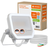 Naświetlacz LED Reflektor Zewnętrzny Lampa 17W 2400lm 6500K IP66 Biały Floodlight Ledvance