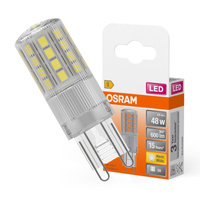 Żarówka LED Kapsułka G9 4.5W = 48W 600lm 2700K Ciepła 320° LED PIN Osram