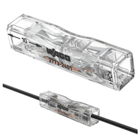 Złączka Instalacyjna Szybkozłączka 2773-2401 Przelotowa na Drut 2x4mm WAGO