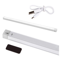 Lampka Podszafkowa LED Listwa Meblowa 3W 4500K z Czujnikiem Ruchu 50cm Srebrna