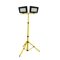 Naświetlacz LED KOBI 2x50W 4000lm 6000K IP65 na Statywie GOLDLUX (Polux)