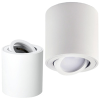 Oprawa Natynkowa Halogenowa Spot Tuba Okrągła GU10 Biała OH36 Kobi