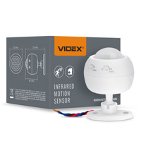 Czujnik Ruchu i Zmierzchu Światła 1200W Biały VL-SPS27W Videx